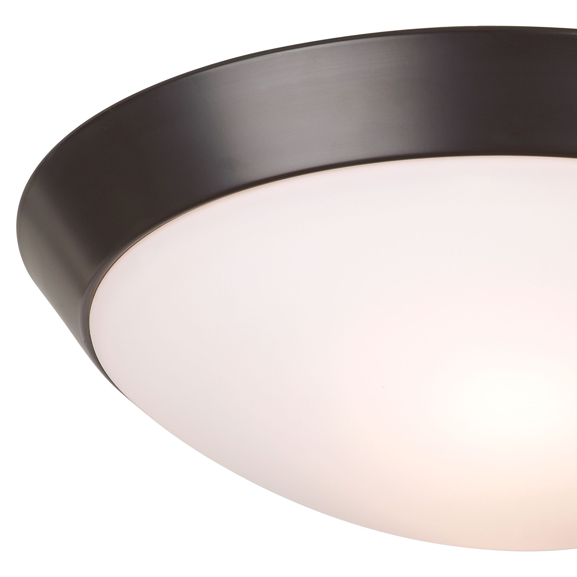 Image 3 Possini Euro Davis 13" Wide Oil-Rubbed Bronze Ceiling Light Fixture more views