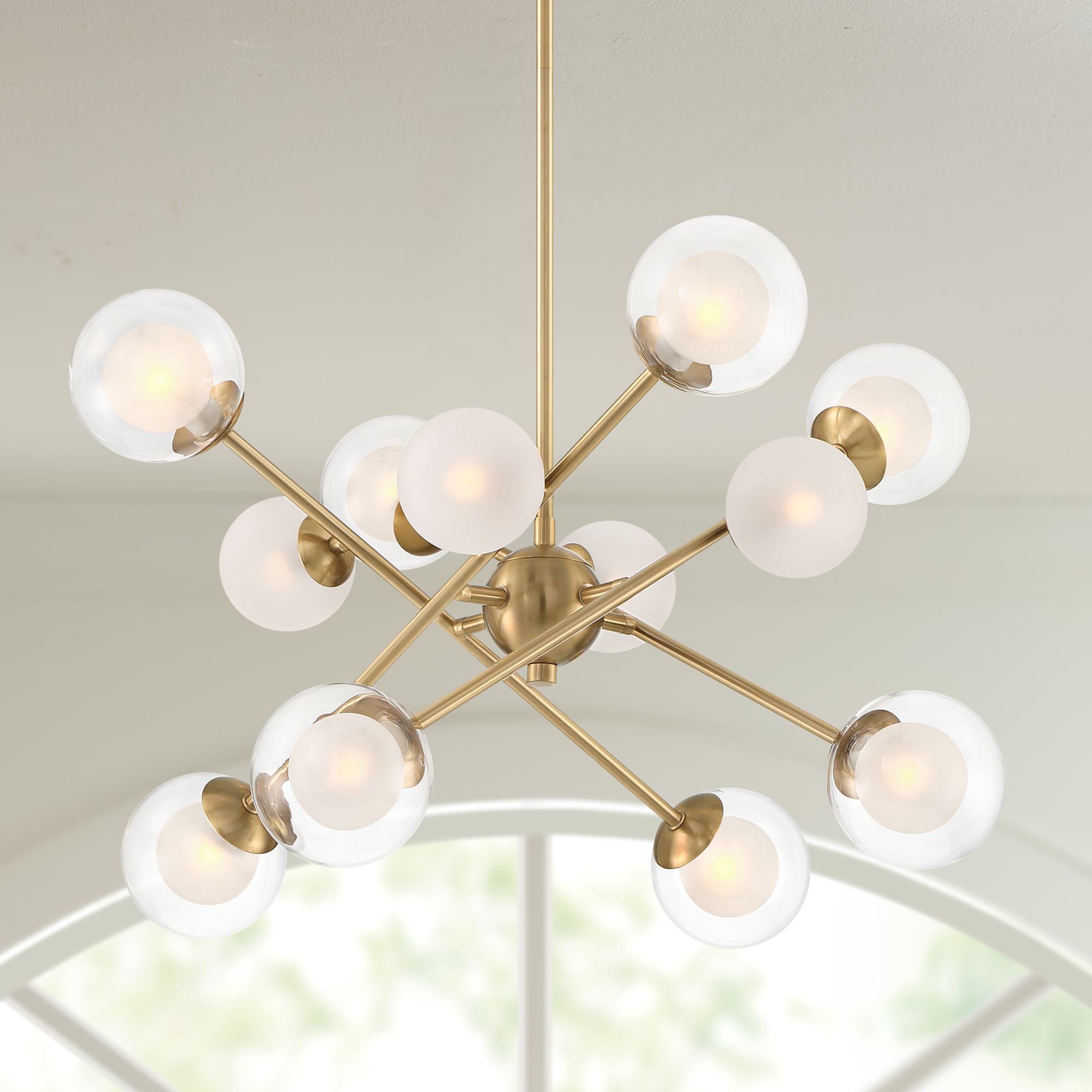 Lamps plus sputnik deals chandelier