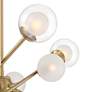 5_Possini Euro Davis 26 1/4" Soft Gold 12-Light LED Sputnik Chandelier more views