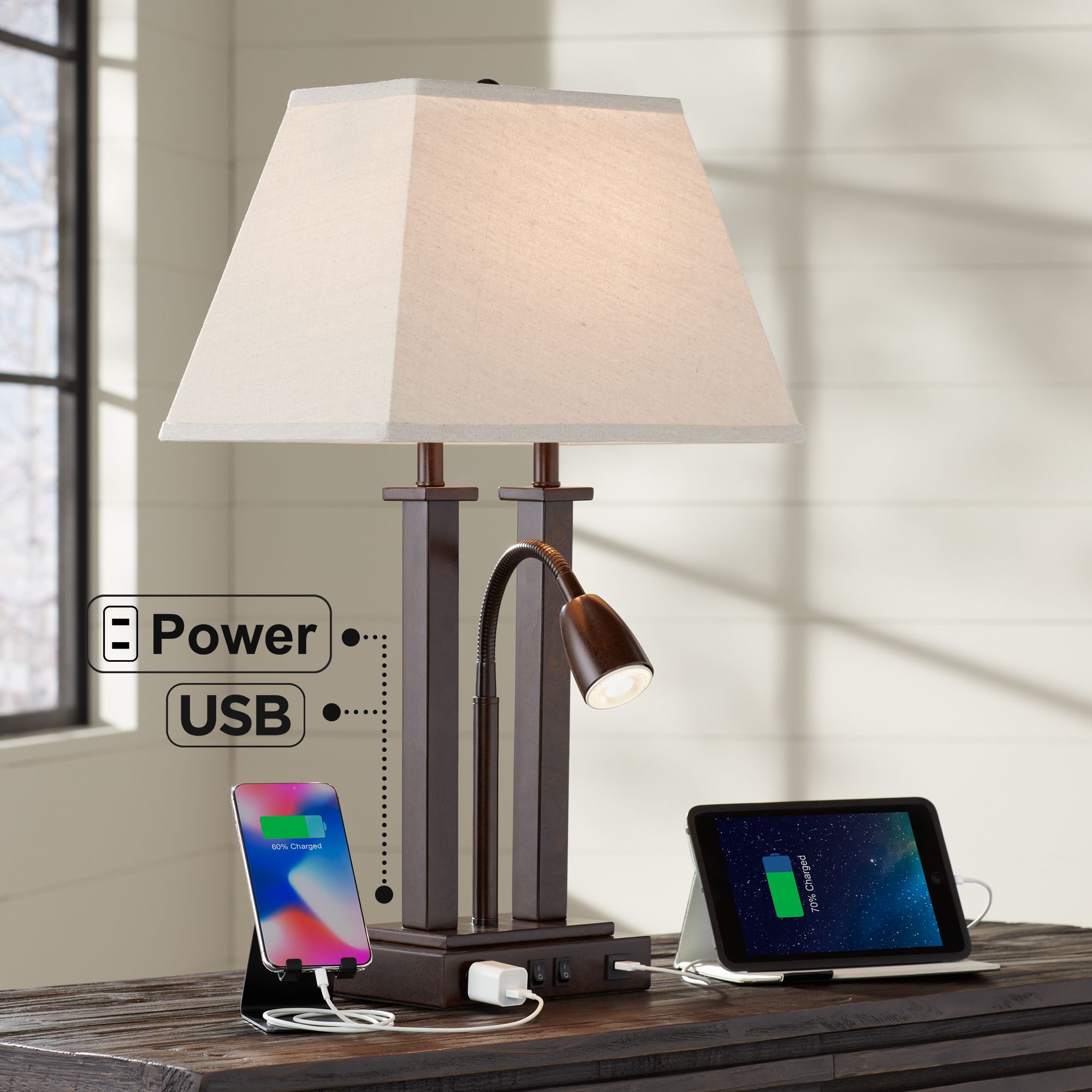 Video About the Deacon Desk Lamp