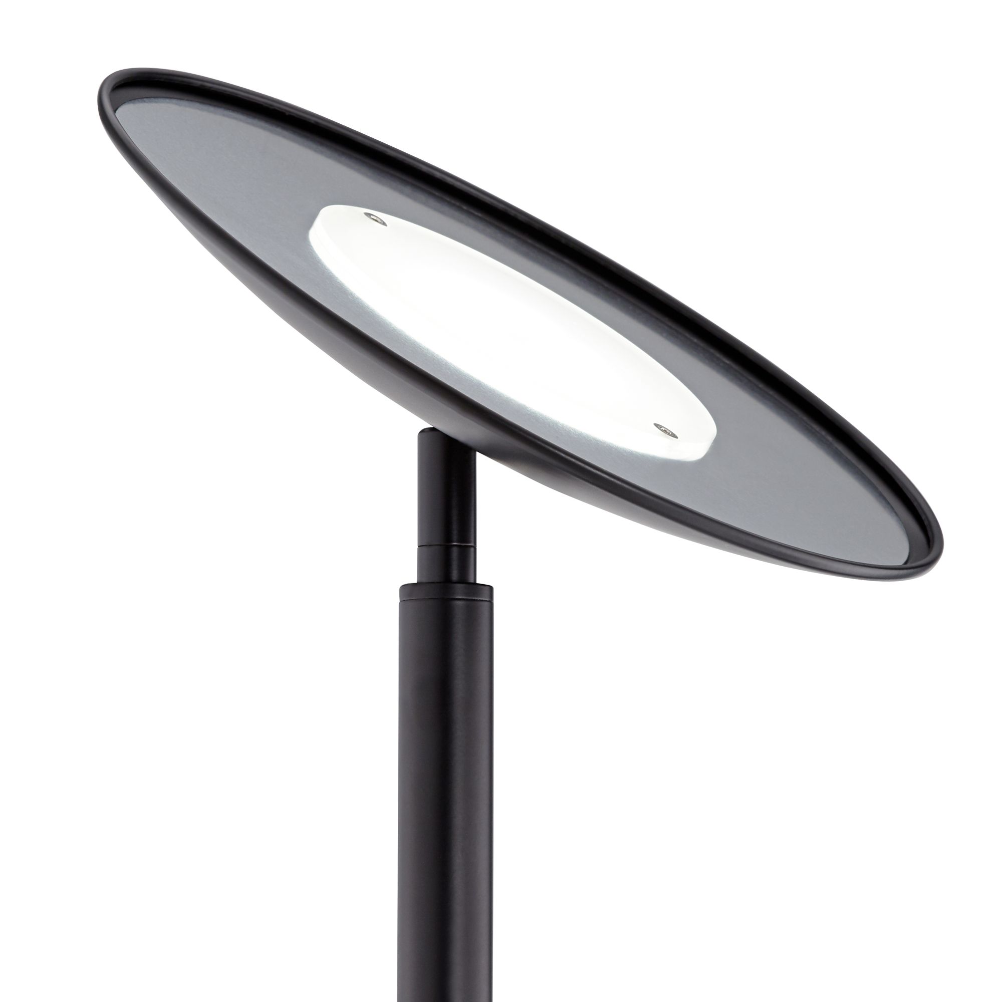 Image 3 Possini Euro Decker 71 1/2" Black Modern LED Reading Light Floor Lamp more views