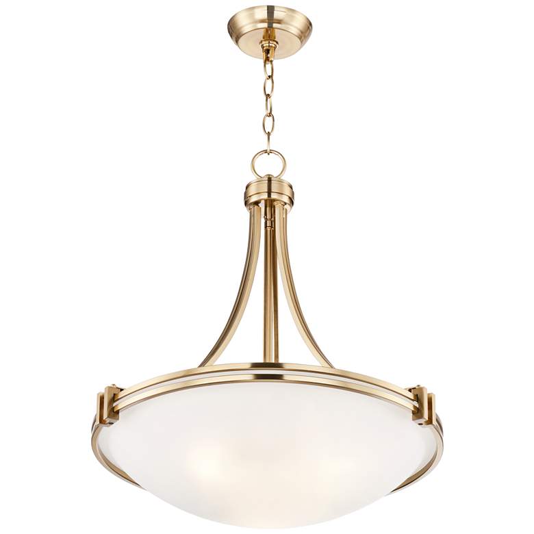 Image 7 Possini Euro Deco 24 1/4 inch Wide Warm Brass Pendant Light more views