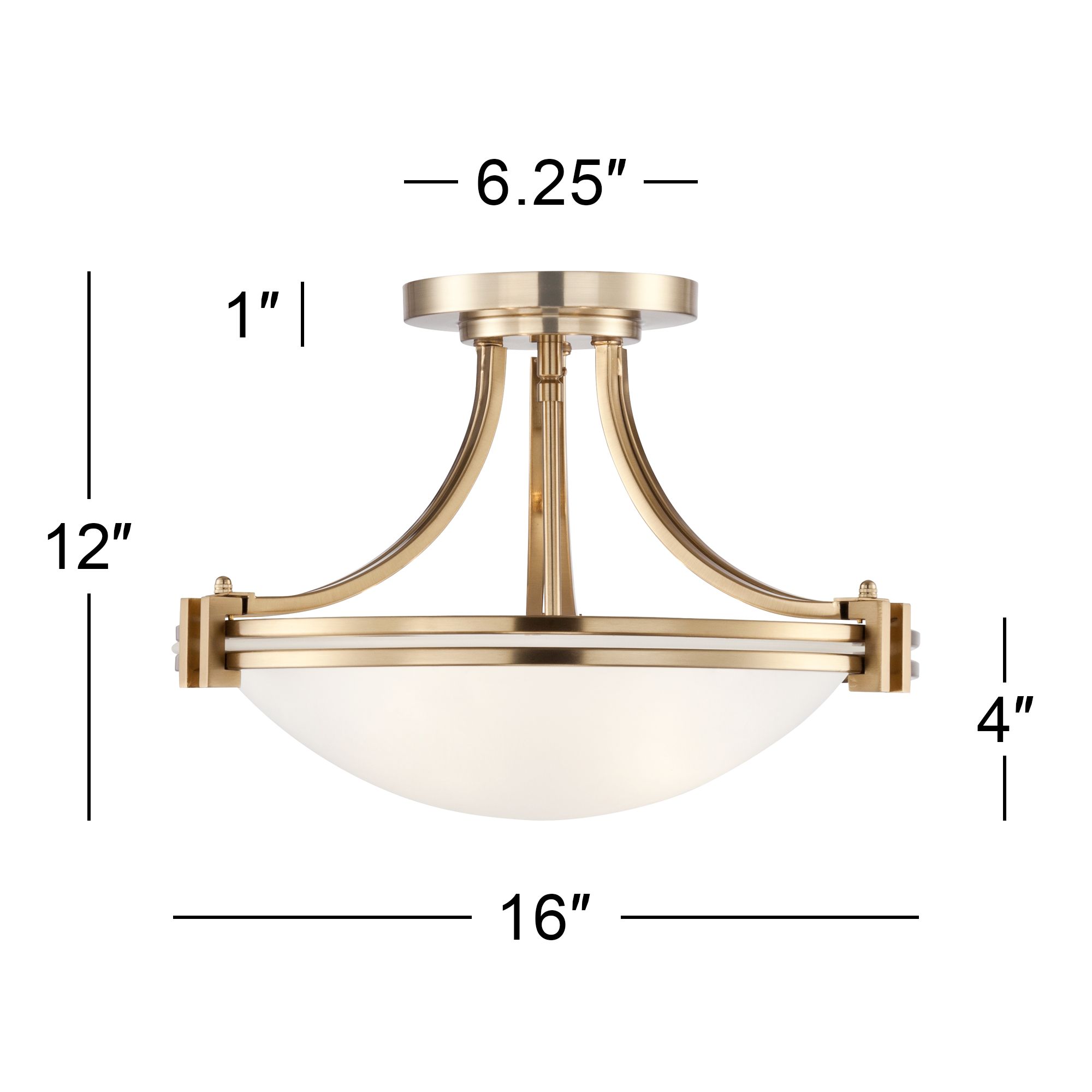 Watch A  Video About the Possini Euro Deco Warm Brass Ceiling Light