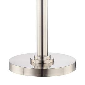 Image5 of Possini Euro Deco Light Blaster 72 1/2" Nickel 4-Light Torchiere Lam more views