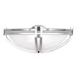 Possini Euro Deco Nickel Collection 13 3/4&quot; Wide Wall Sconce