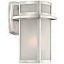 Possini Euro Delevan 11 1/4" High Brushed Nickel Modern Wall Sconce