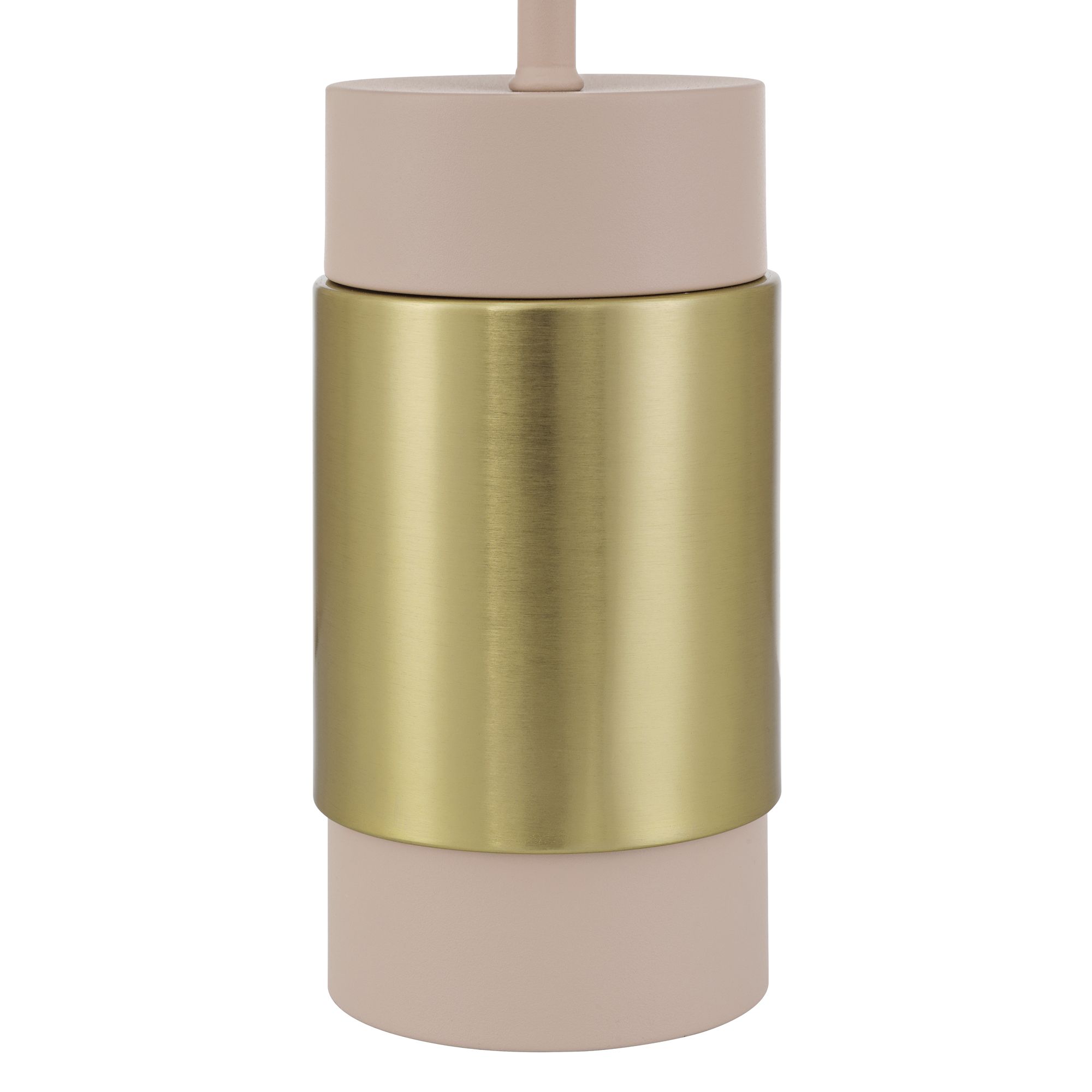 Image 6 Possini Euro Delia 16" Brass Mushroom Accent Table Lamp Set of 2 more views