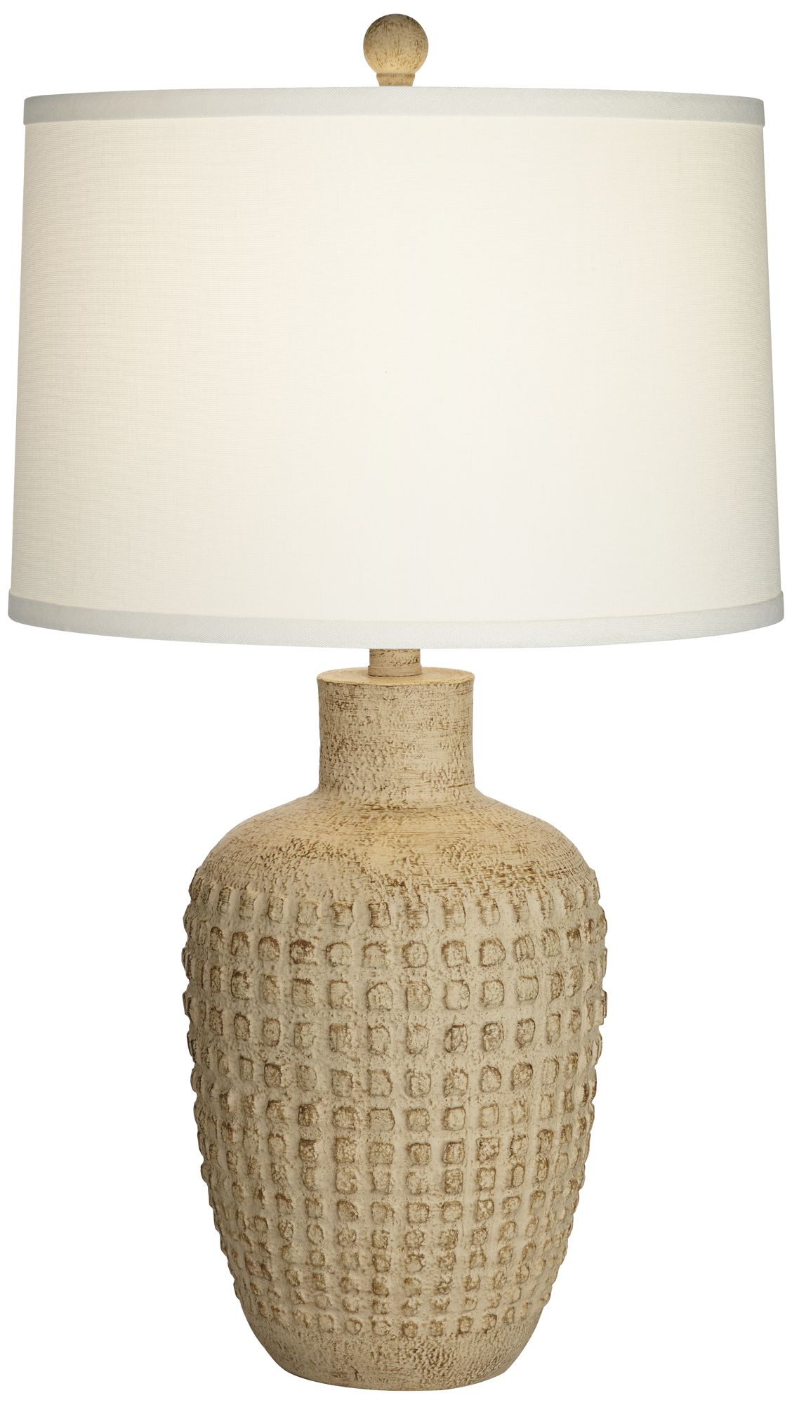 Image 2 Possini Euro Delon 26.5" Terra Cotta Finish Jar Table Lamp