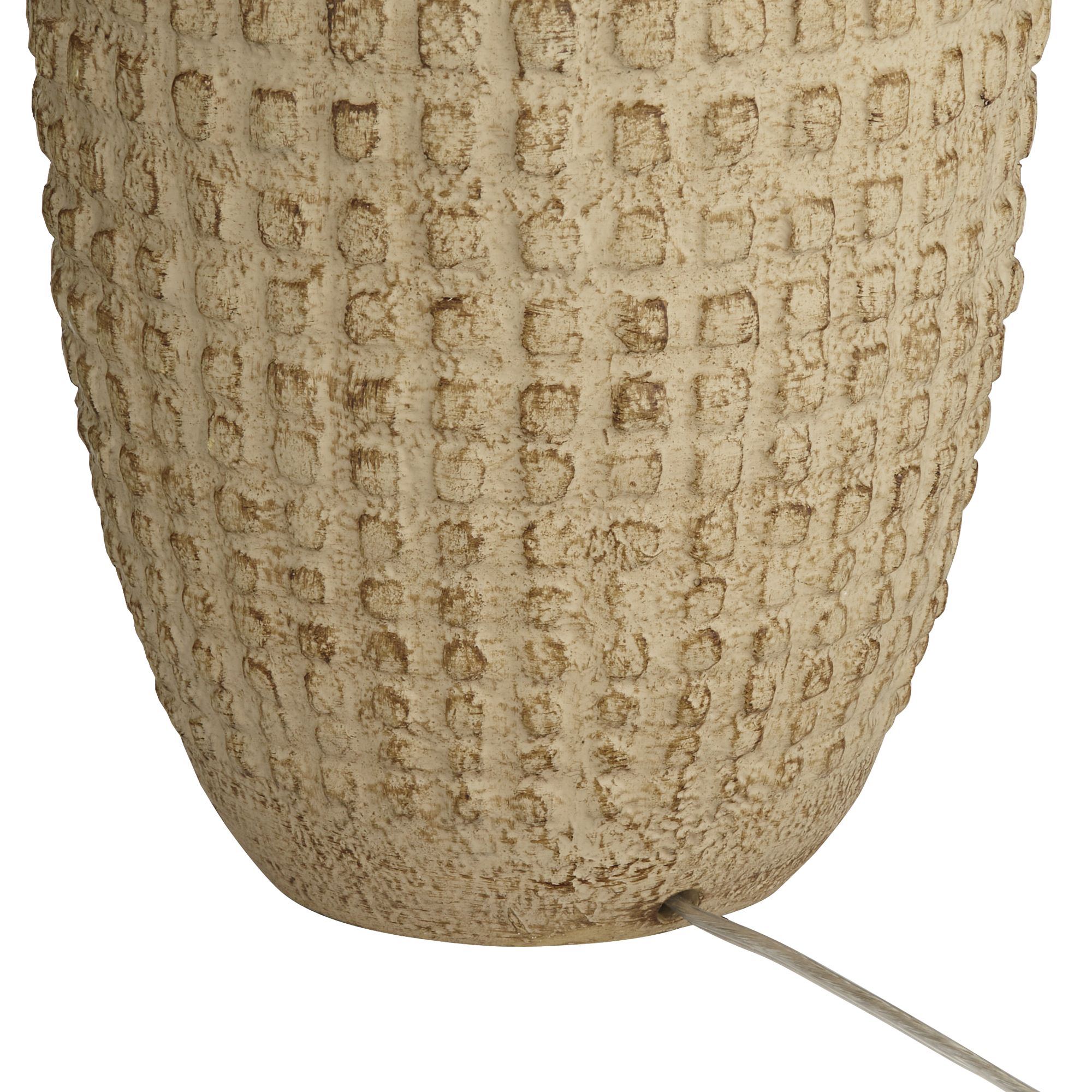 Image 7 Possini Euro Delon 26.5" Terra Cotta Finish Jar Table Lamp more views