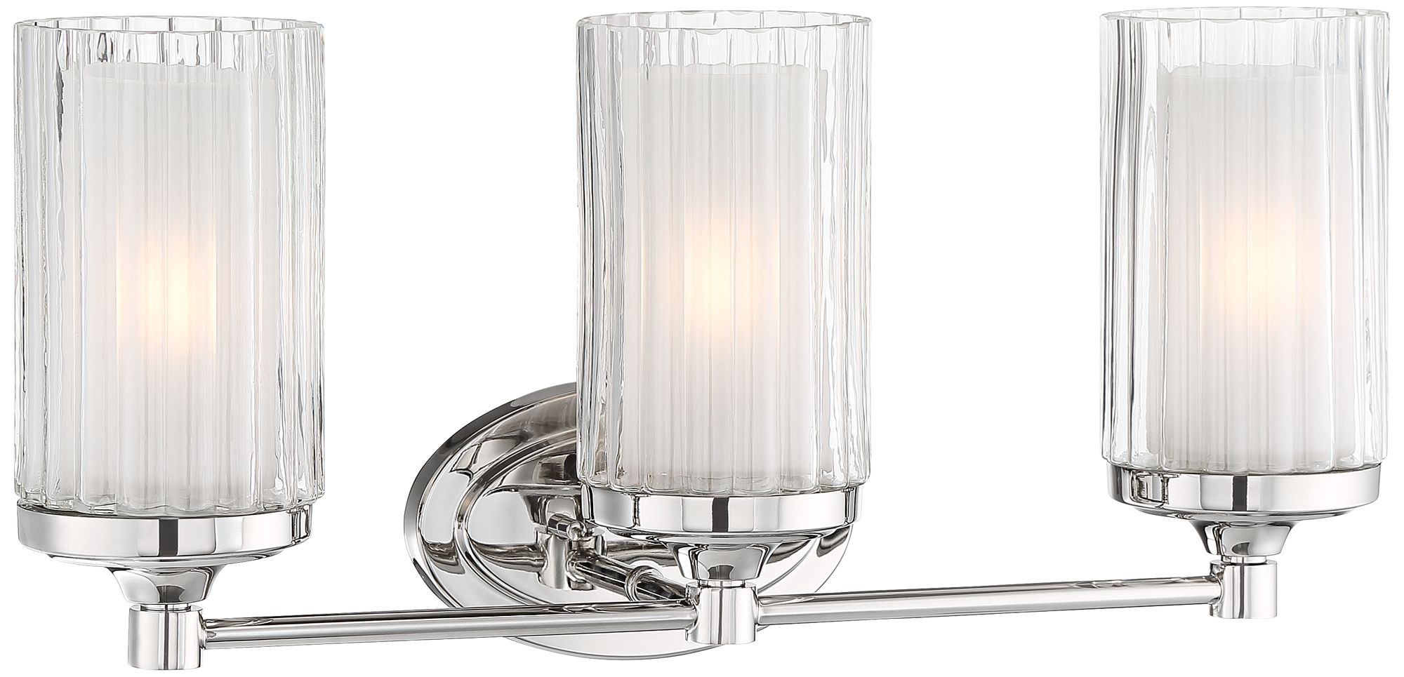 Possini Euro Dembry 22 1/2" Wide Double Glass Bath Light