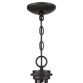 Image5 of Possini Euro Demy 23" Wide Oil-Rubbed Bronze 5-Light Ring Chandelier more views