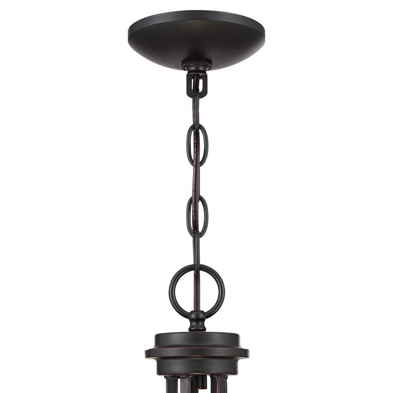 Image 5 Possini Euro Demy 23" Wide Oil-Rubbed Bronze 5-Light Ring Chandelier more views