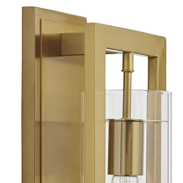 Image 3 Possini Euro Derina 14" High Gold Wall Sconce more views