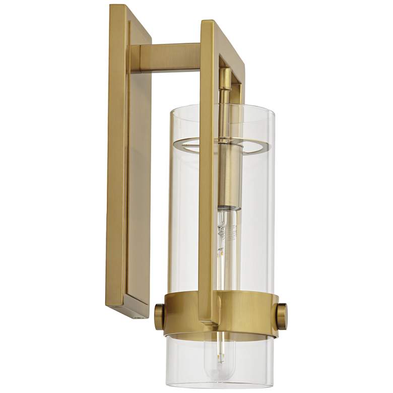 Image 7 Possini Euro Derina 14 inch High Gold Wall Sconce more views