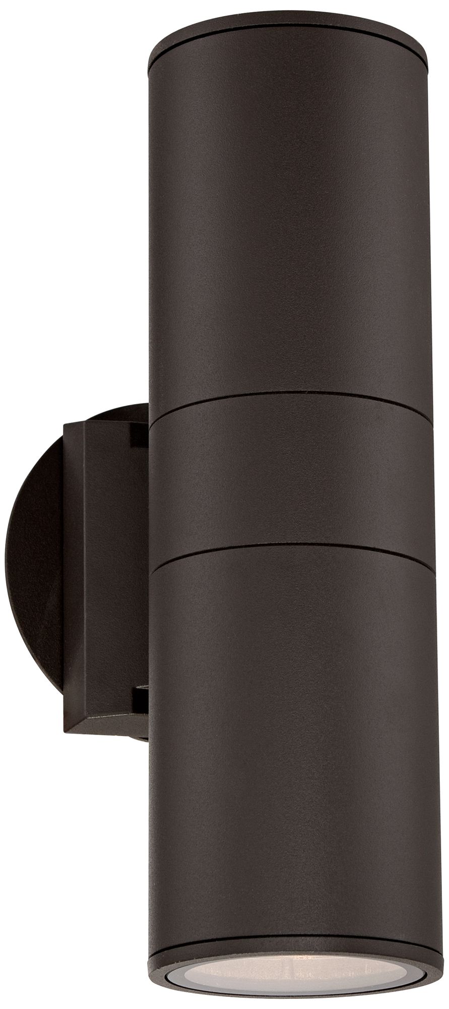 Possini Euro Design 11 3/4" High Brown Up-Down Modern Wall Sconce