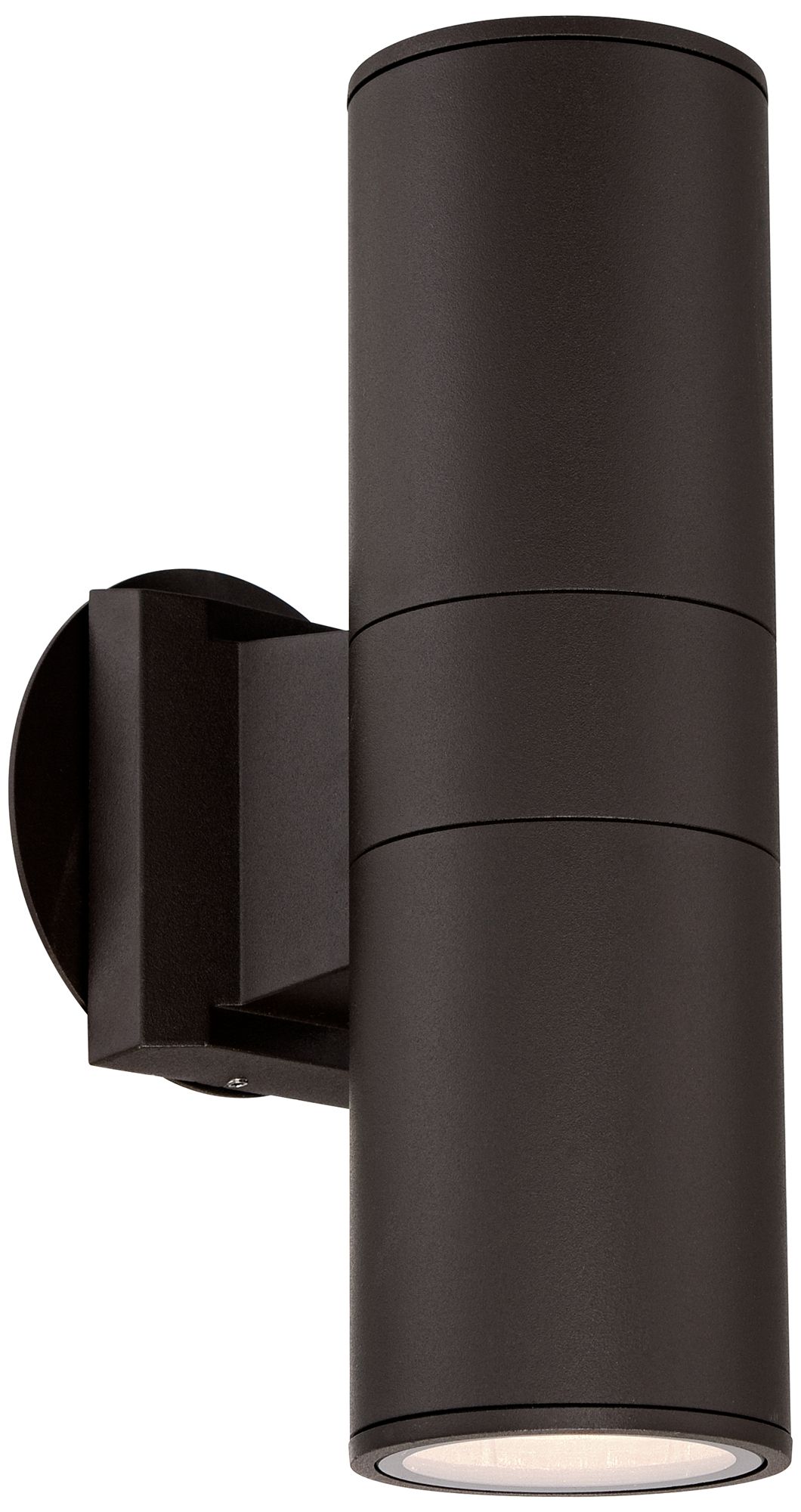 Image 5 Possini Euro Design 11 3/4" High Brown Up-Down Modern Wall Sconce more views