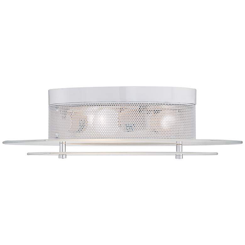 Image 5 Possini Euro Design 2-Tier Glass 15 3/4" Wide Ceiling Light more views