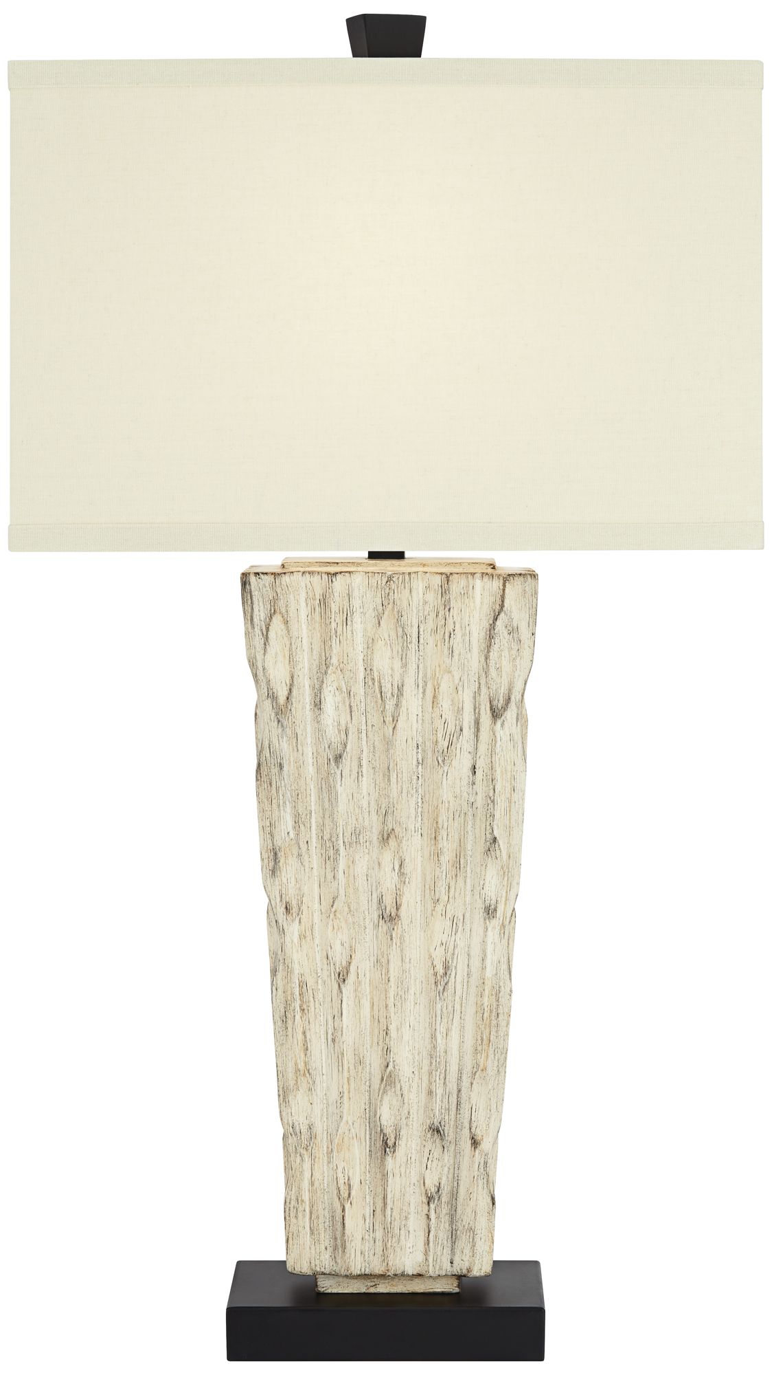 Possini Euro Design 31" High Modern Faux Stone Table Lamp