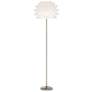 2_Possini Euro Design 63" White Flower Modern Floor Lamp