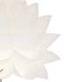 3_Possini Euro Design 63" White Flower Modern Floor Lamp more views