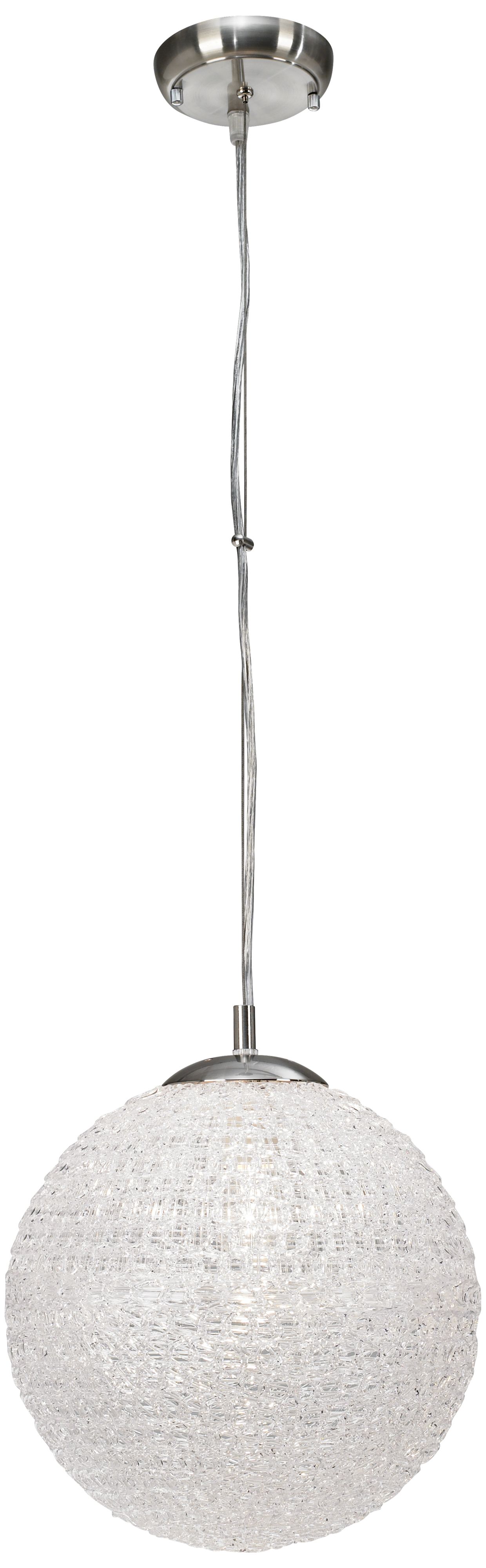 Possini Euro Design Acrylic 12"W Pendant Chandelier