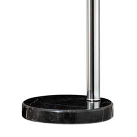 Image5 of Possini Euro Design Allegra 88" High Crystal Ball Arc Floor Lamp more views