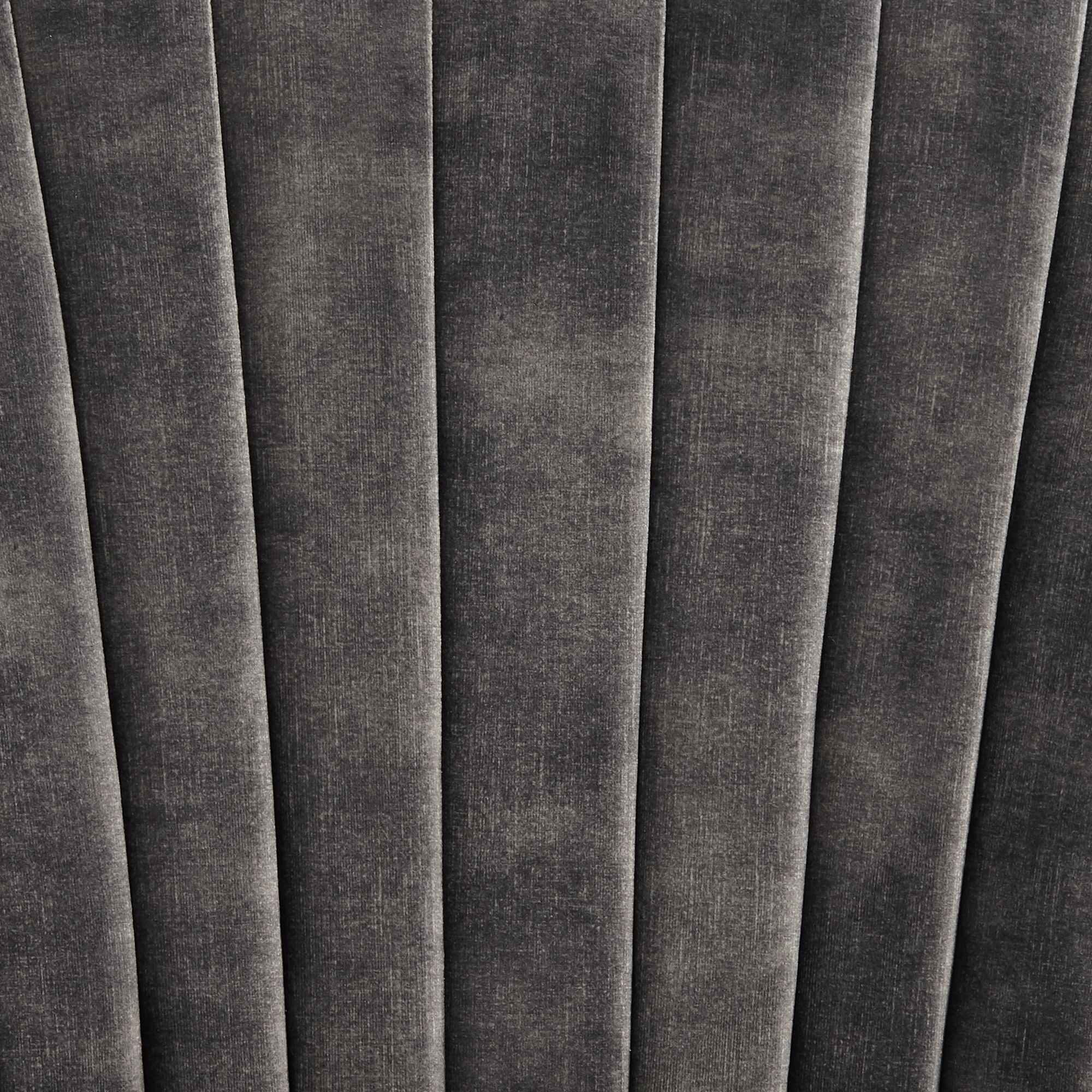 Image 4 Possini Euro Design Austen 28"W Tufted Charcoal Gray Velvet Armchair more views