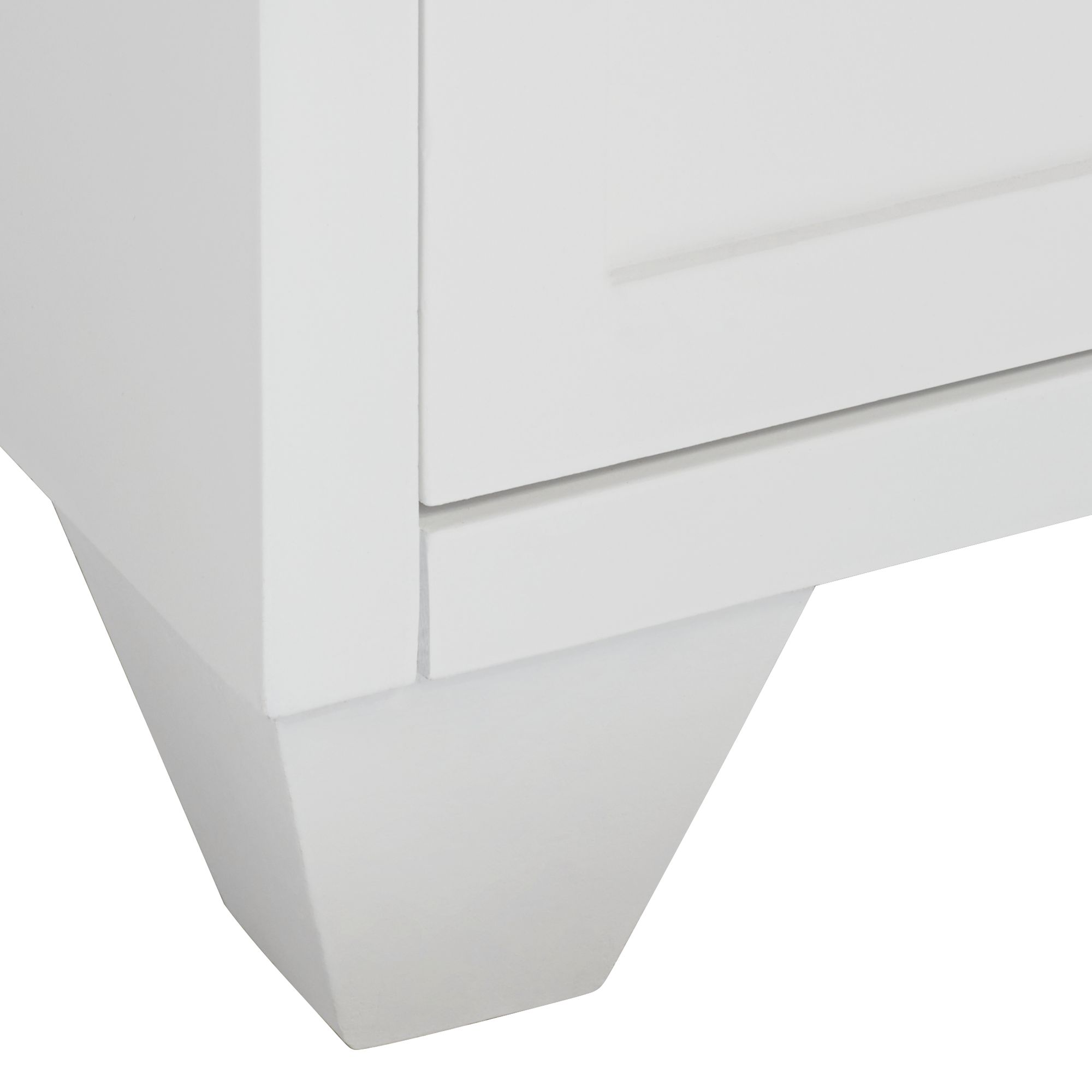 Image 6 Possini Euro Design Bertolli 30" Wide White Modern Luxe Accent Cabinet more views