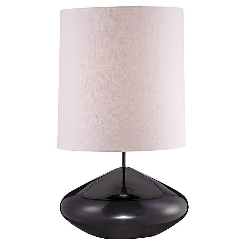 Image 1 Possini Euro Design Black Table Lamp