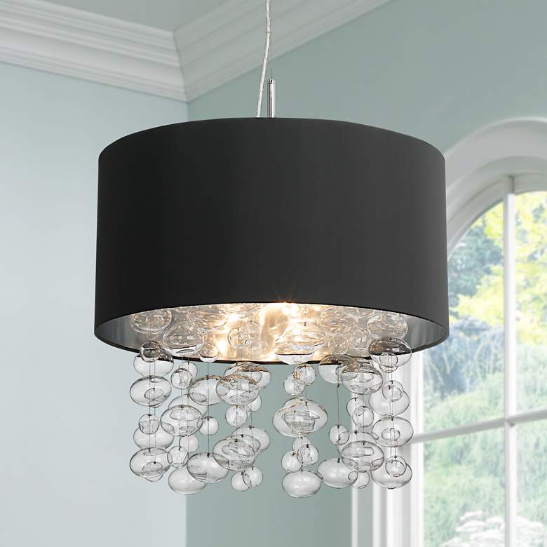 Image 1 Possini Euro Design Bubble Cascade Pendant Light