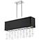 Possini Euro Design® Bubble Cascade Rectangular Pendant