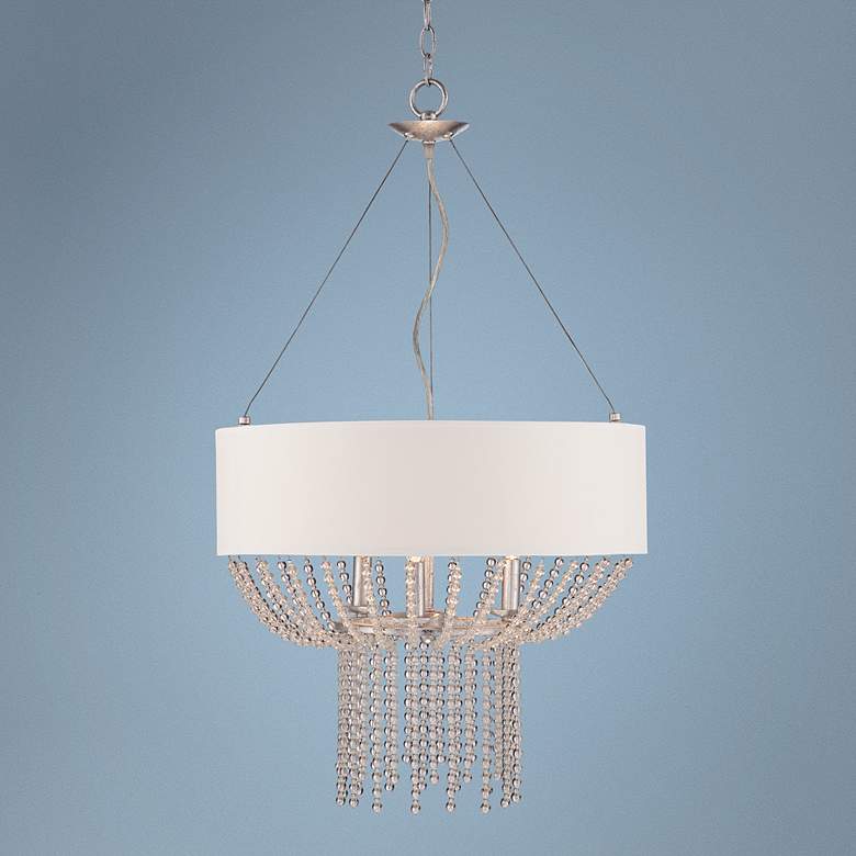 Image 1 Possini Euro Design Calloway 20 1/2" Wide Beaded Pendant