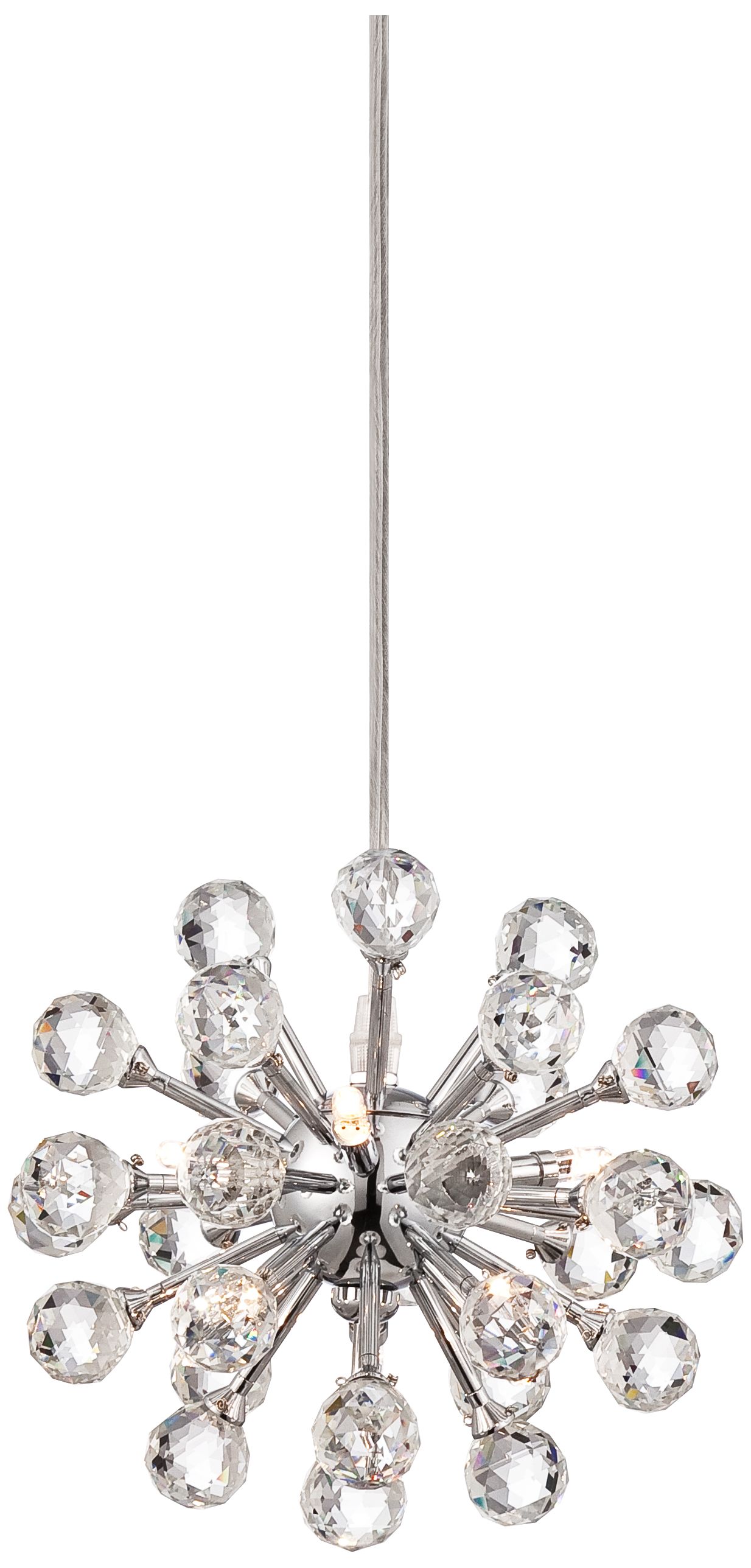 Possini Euro Design Cassiopeia 8 1/2"W Crystal Mini Pendant