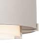 Possini Euro Design Concentric Shades 25" Wide Pendant Light in scene