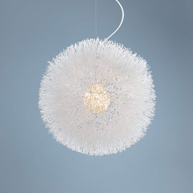 Image 1 Possini Euro Design Dandelion 15 3/4 inch Wide Chandelier