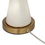Watch A Video About the Possini Euro Design Dane Gold Buffet Table Lamp with Night Light