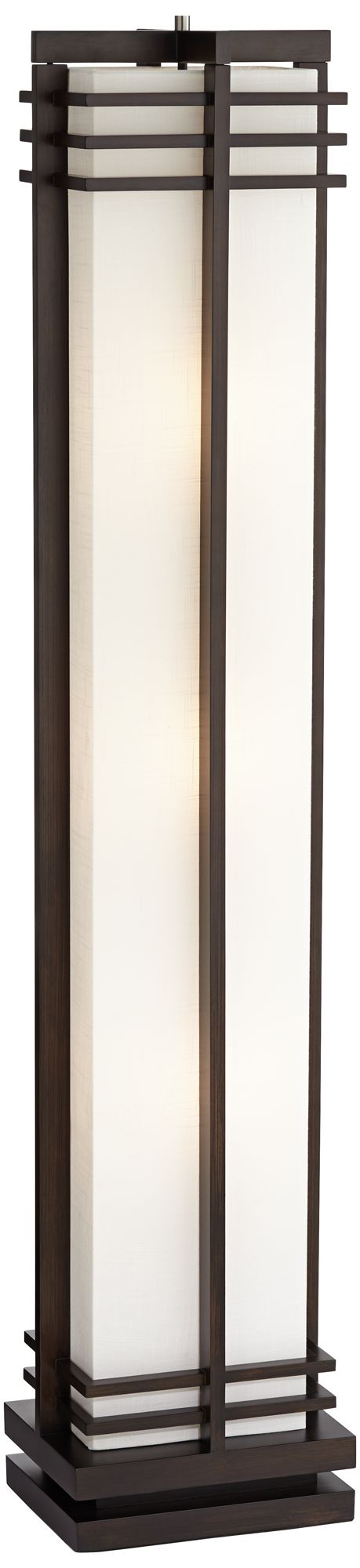 possini euro design deco style column floor lamp