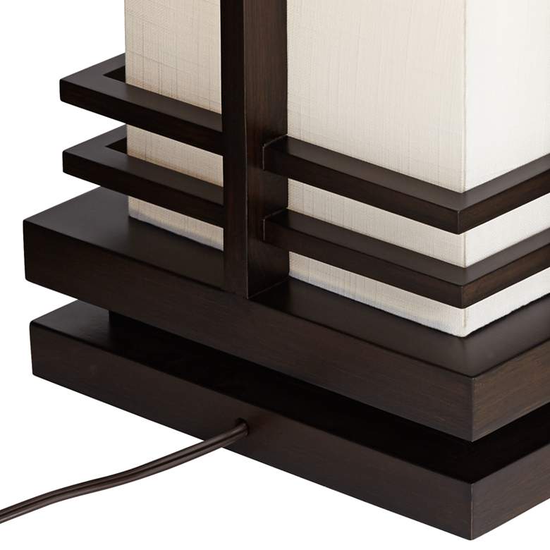 Image 6 Possini Euro Design Deco Style Column Floor Lamp more views