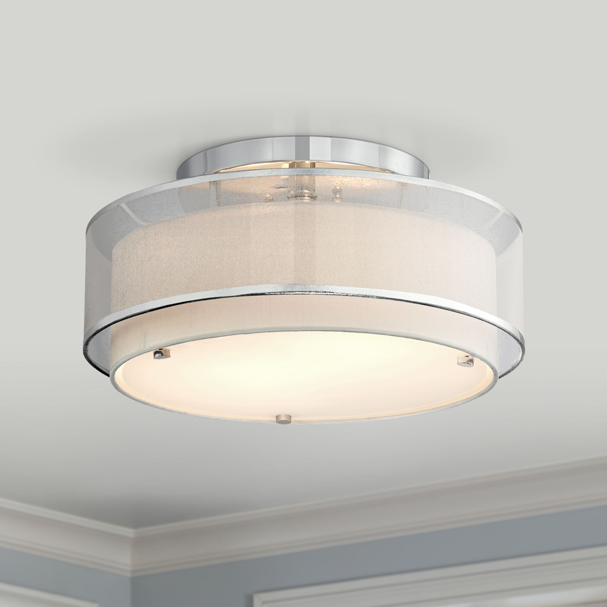 possini euro design flush mount