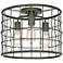 Possini Euro Design Dunmore 15"-W Industrial Ceiling Light