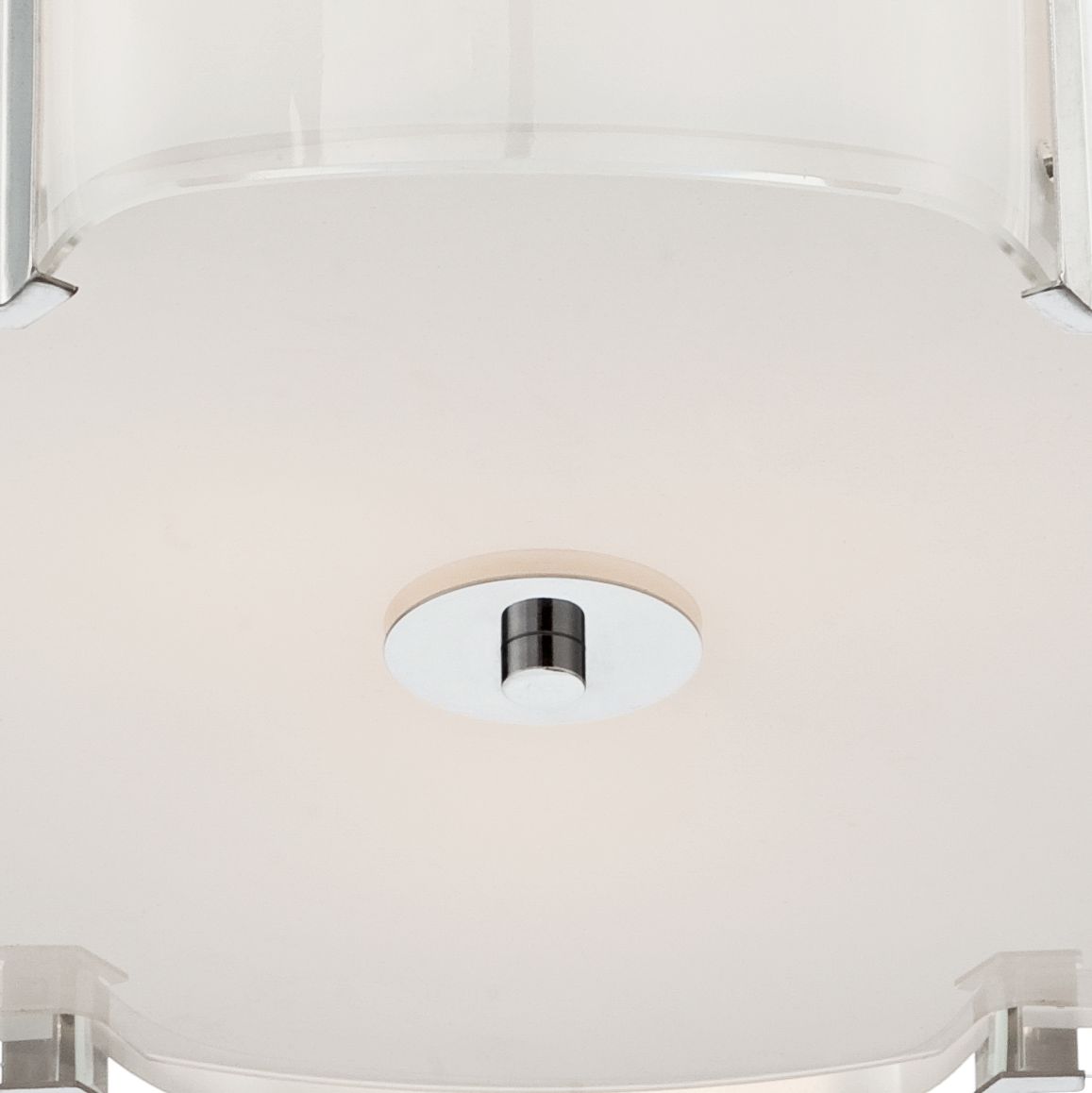 Image 3 Possini Euro Design Flair 16 3/4" Wide Chrome Ceiling Light more views