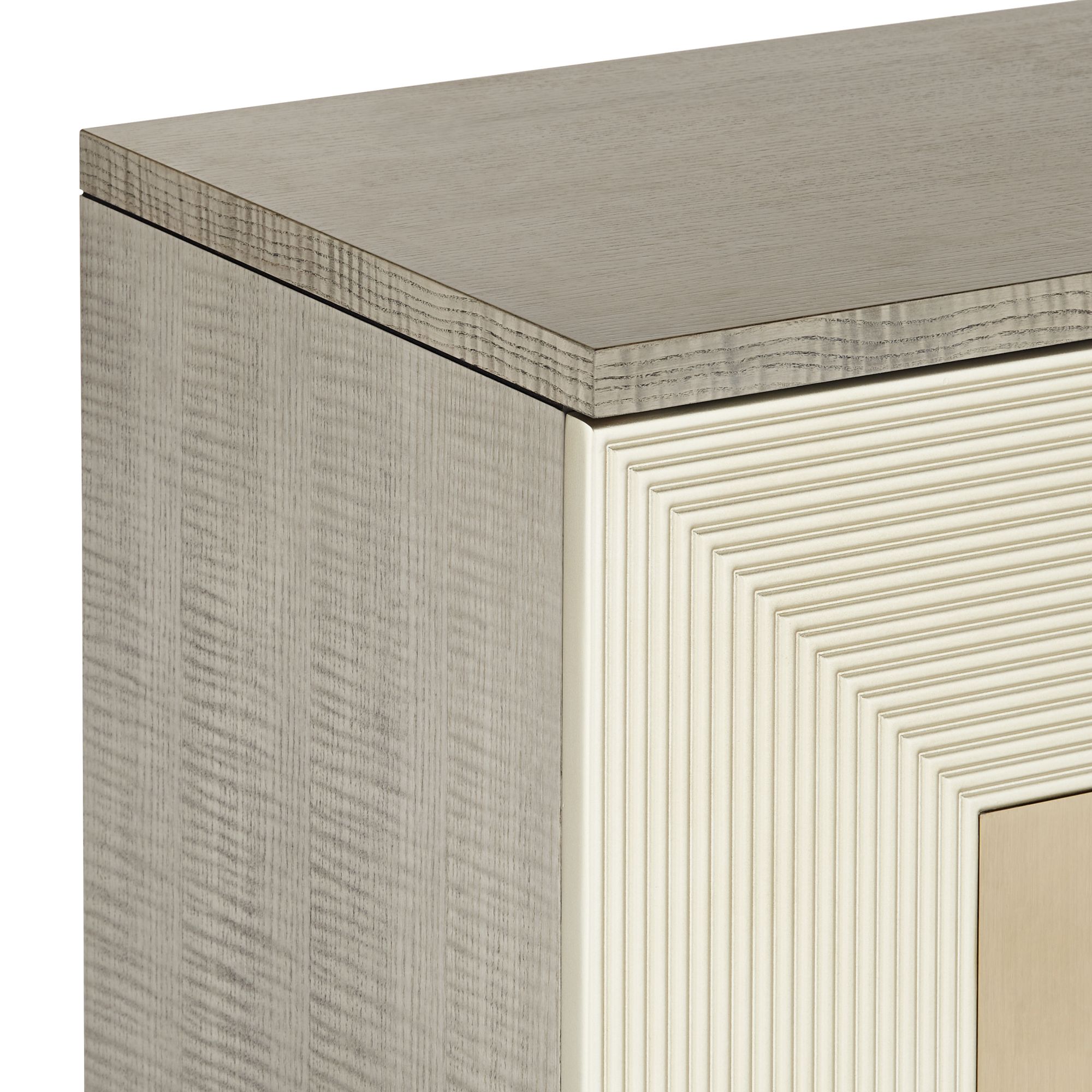 Image 4 Possini Euro Design Fleming 39" Wide Modern Luxe Accent Cabinet more views