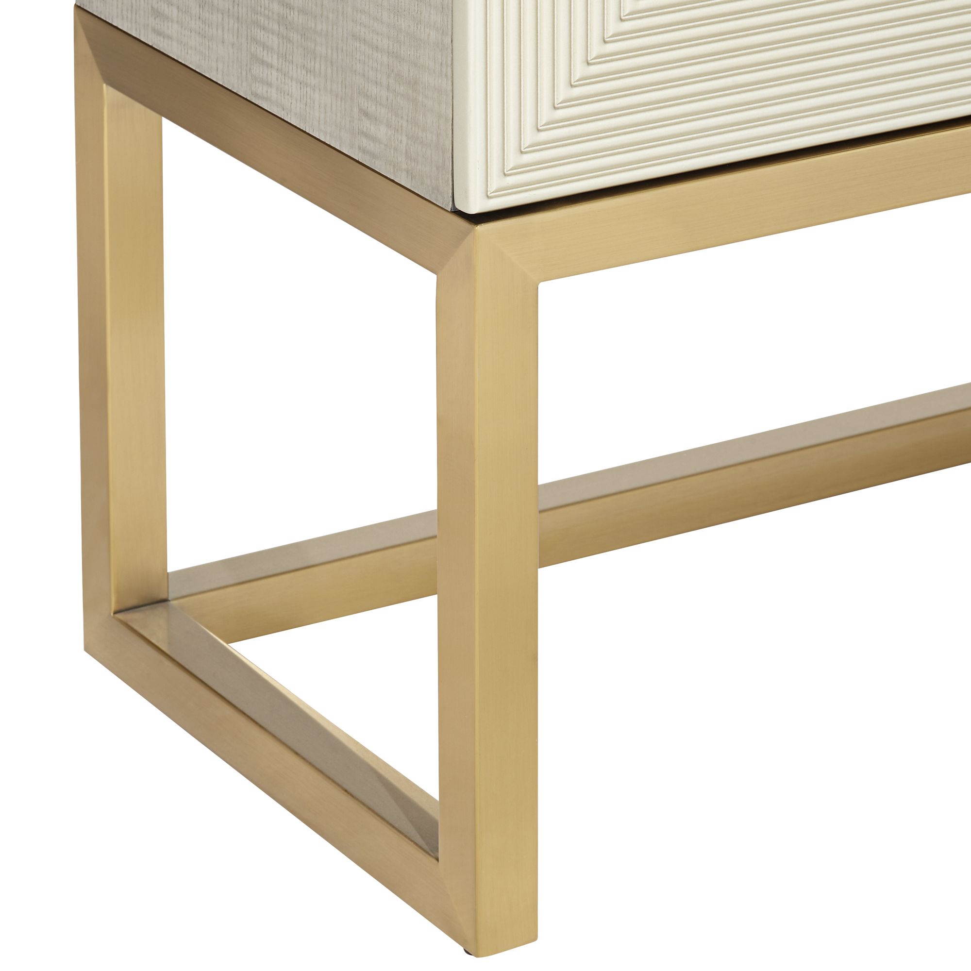 Image 6 Possini Euro Design Fleming 39" Wide Modern Luxe Accent Cabinet more views