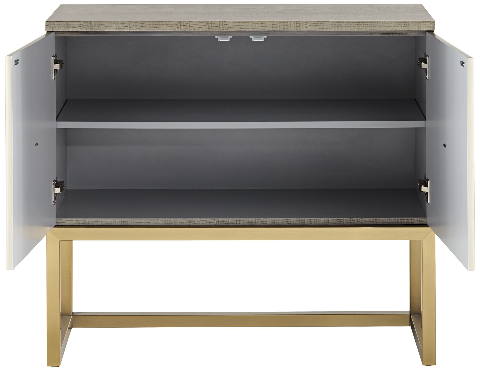 Possini Euro Design Fleming 39" Wide Modern Luxe Accent Cabinet in scene