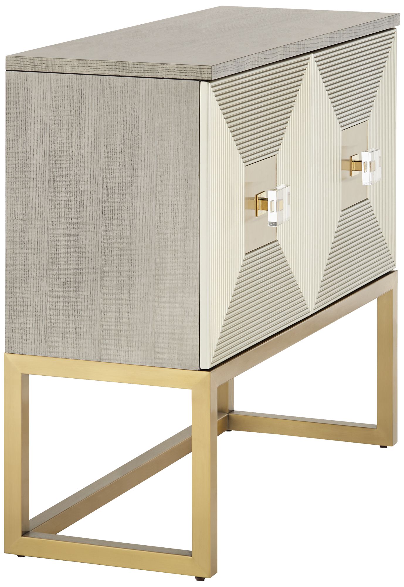 Possini Euro Design Fleming 39" Wide Modern Luxe Accent Cabinet in scene