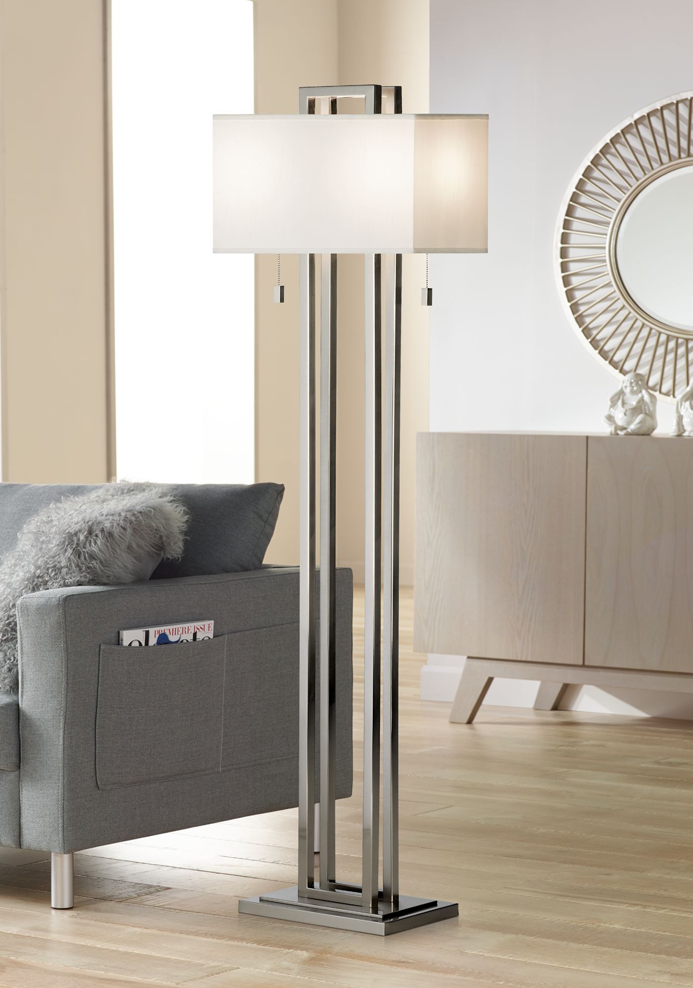 Possini Euro Design GOSSARD Brushed Nickel Collection