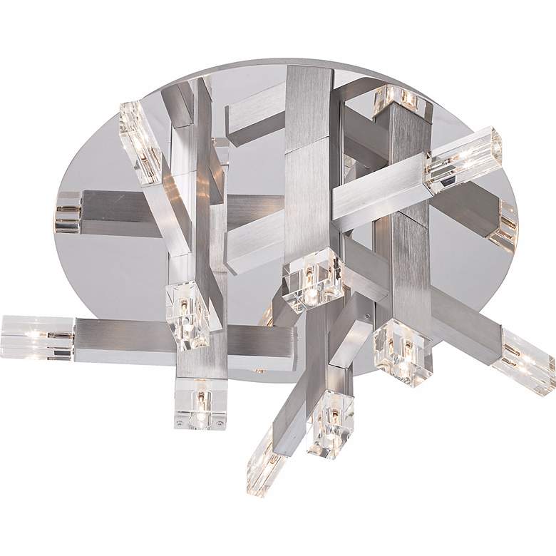 Image 1 Possini Euro Design Halogen Rods Ceiling Light Fixture