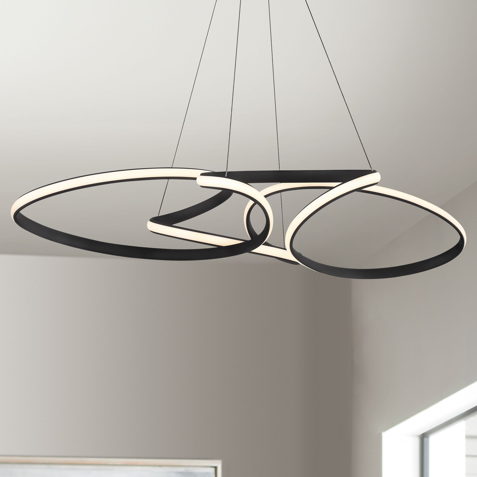 Possini Euro Design HELIX Black Collection