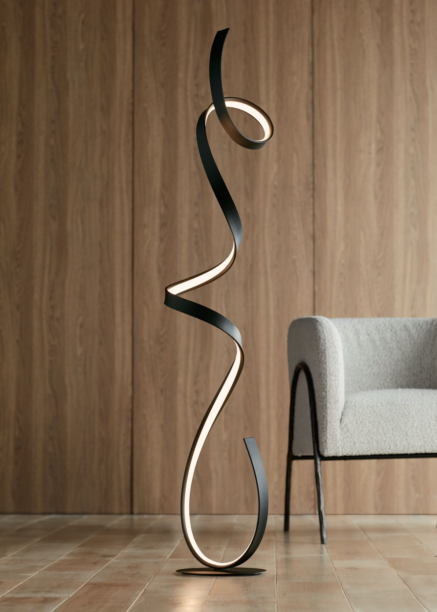 Possini Euro Design HELIX Black Collection