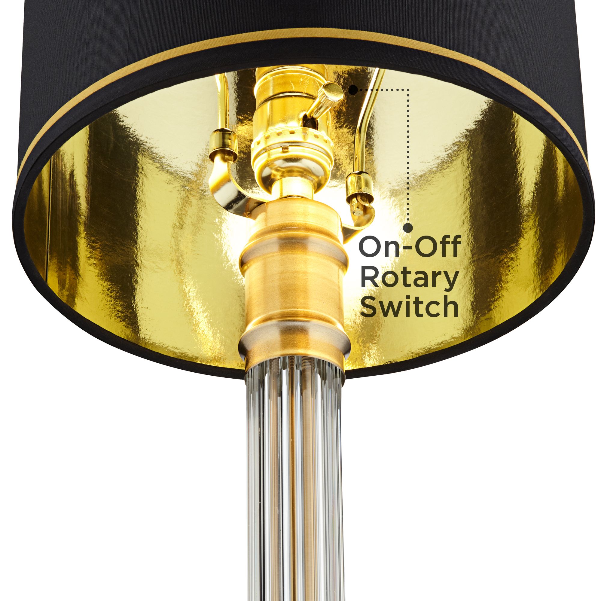 Possini Euro Modern Luxe Tall Console Buffet Lamp 887W1 Lamps Plus